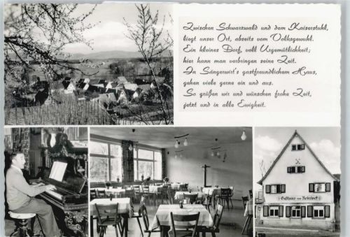 79312 W7835 Bottingen , Kr Emmendingen - Gasthaus zum Rebstock
