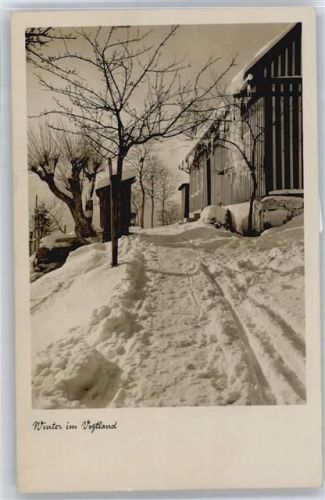Plauen gel. 05.01.38, Teilansicht im Winter