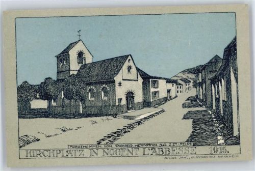 Nogent Kirchplatz