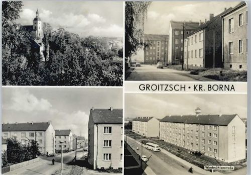 Groitzsch Windmühlenstraße, Kirche, Siedlung