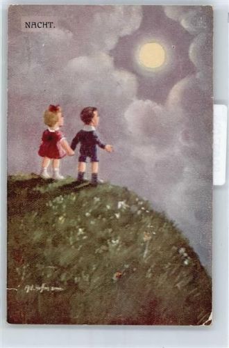 Nacht , Mondschein