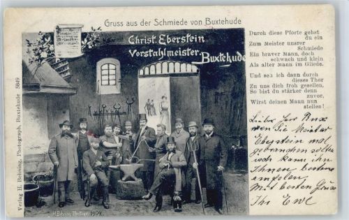 Buxtehude Schmiede, Christ. Eberstein Vorstahlmeister