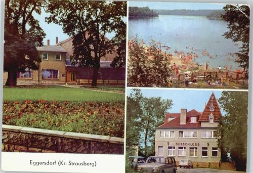 Eggersdorf See Strand Auto Schloss