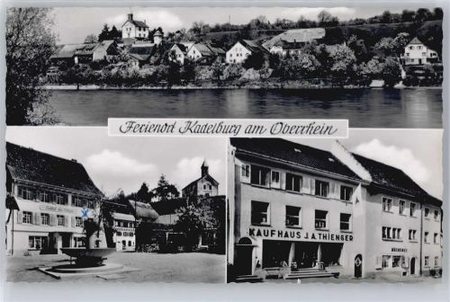 Kadelburg Geschäft Kaufhaus Thienger, Gasthof zum Ochsen