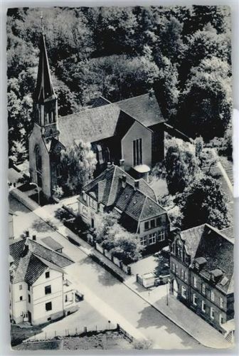 Stadthagen Fliegeraufnahme, Kirche