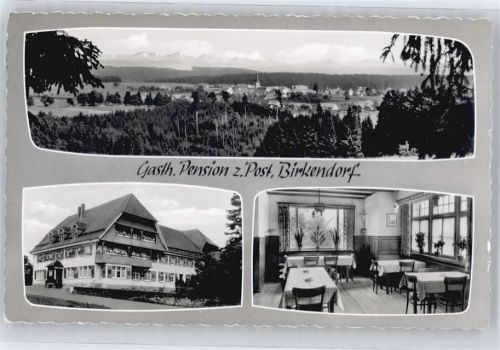 79777 W7899 Birkendorf , Schwarzw - Gasthof, Pension zur Post