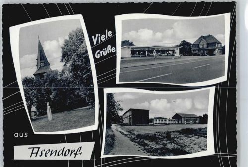Asendorf Kirche, handlung, Schule