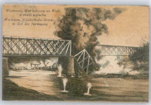 Warschau Weichselbahn-Brücke