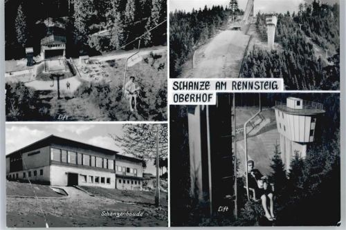 Oberhof Lift, Schanzenbaude, Schanze