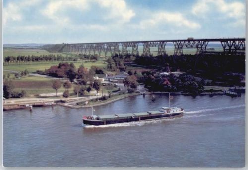 Hochdonn Hochbrücke, Schiff, Nord-Ostsee-Kanal