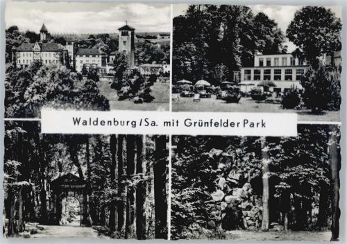 Waldenburg Grünfelder Park, Gasthaus Grünfeld