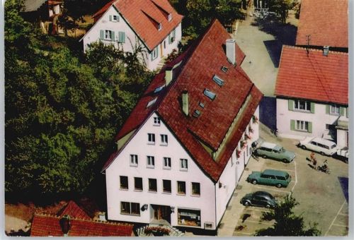 Waldrems Fliegeraufnahme, Bäckerei, Gasthau, Pension Zum Lamm