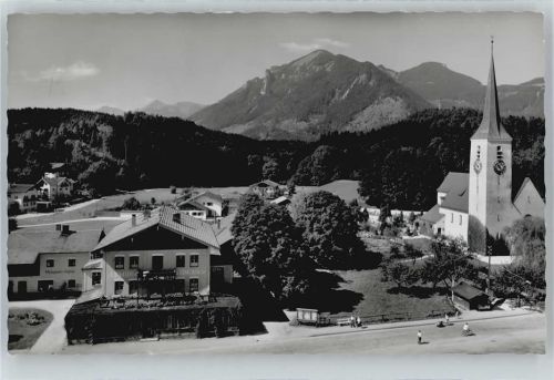 Marquartstein Kirche, Hochplatte, Gasthof Prinz Regent