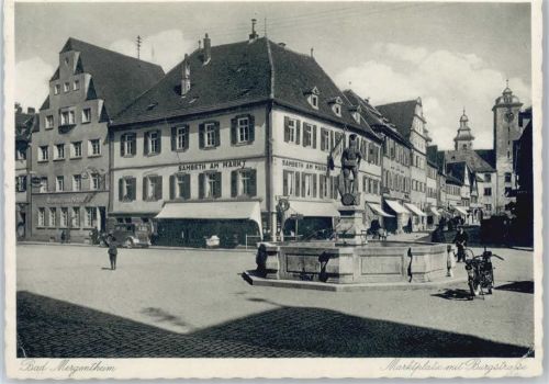 Bad Mergentheim Marktplatz, Burgstraße