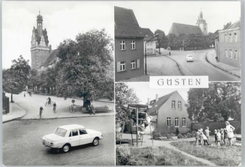 Güsten Kirchplatz, Kindergarten, Platz der Freundschaft, Rathaus
