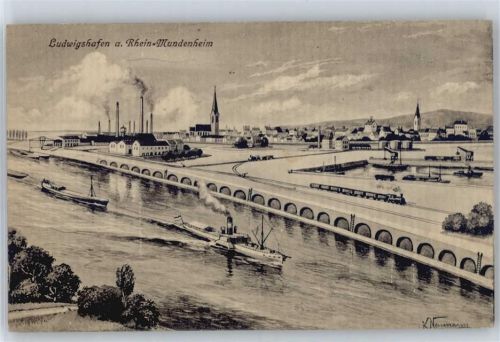 Mundenheim Eisenbahn, Schiff, Kirche