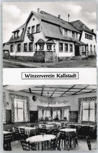 67098 W6701 Kallstadt , Pfalz - Winzerverein