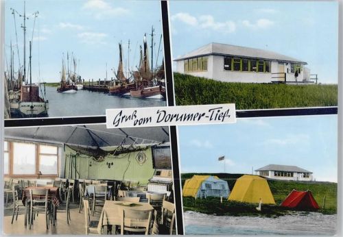 Dorum Hafen, Strandhalle, Zeltplatz