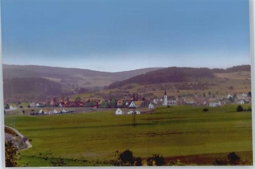 Alhausen Foto mit Negativ