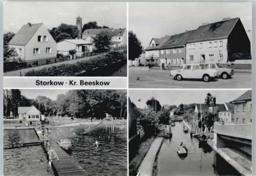Storkow Am Markt, Schleuse, Freibad