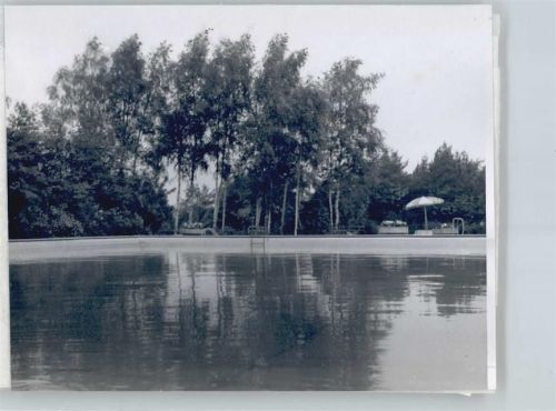 Grußendorf Foto mit Negativ, Schwimmbad