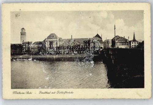 Mülheim Stadtbad, Schloßbrücke