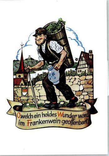 aus Franken , Traubenlese