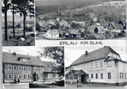 Erlau Gaststätte zur Erholung, Gasthaus zur grünen Erle