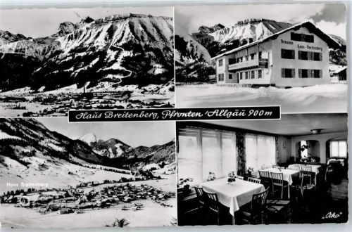 Pfronten Pension Jugendkurhaus Haus Breitenberg