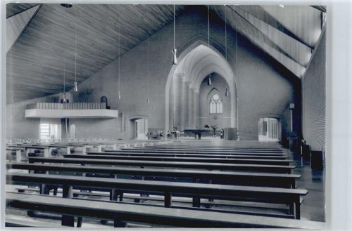 Lastrup Foto mit Negativ, Kirche