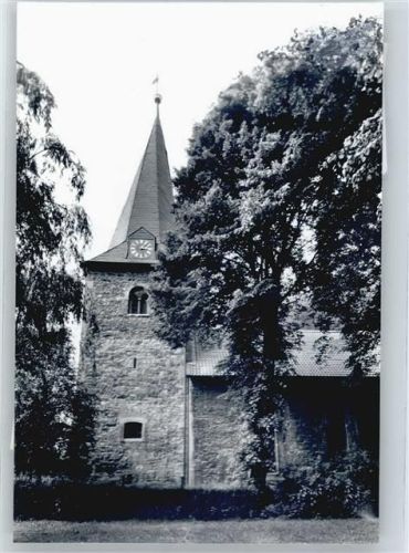 Vallstedt Foto mit Negativ, Kirche