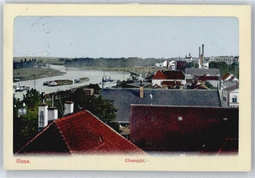 Riesa Elbansicht
