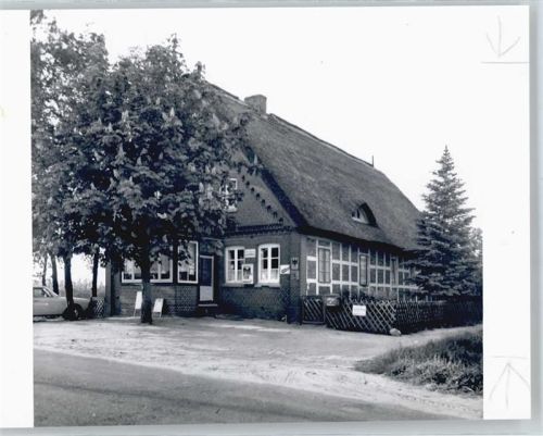 Dammhausen Foto mit Negativ, Gasthaus