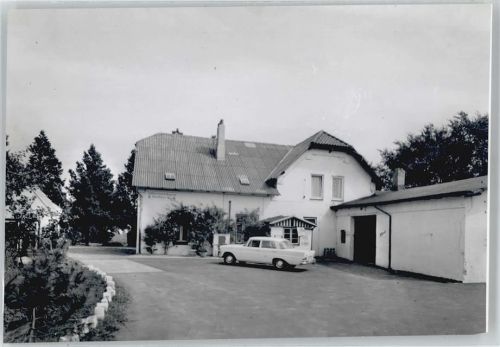 Linden Foto mit Negativ, Gasthof