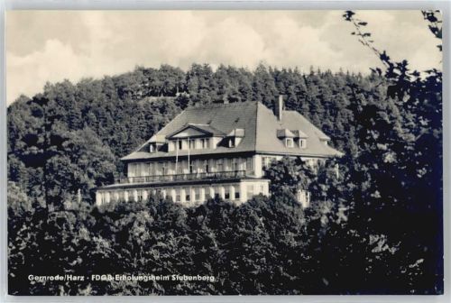 Gernrode FDGB-Erholunbgsheim Stubenberg