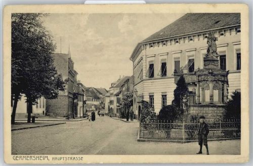 Germersheim Hauptstrasse, Denkmal