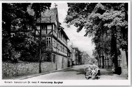 Rinteln Sanatorium Dr. Honekamp, Burghof