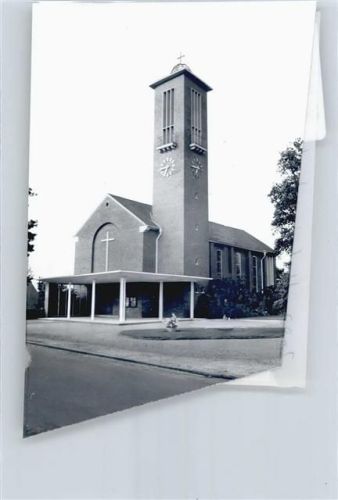 Halstenbek Foto mit Negativ, Kirche