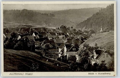 38667 W3396 Altenau , Harz - Blick vom Kunstberg