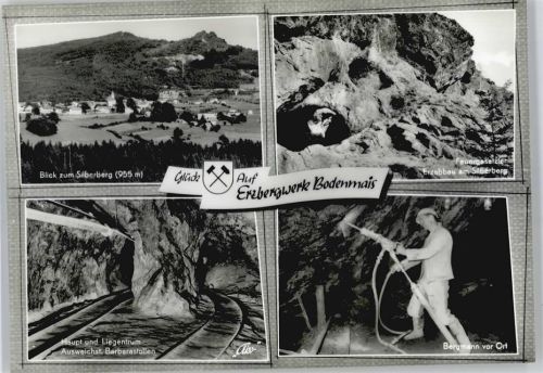 Bodenmais Haupt, Liegentrum, Bergmann, Feuergesetzler, Erzabbau