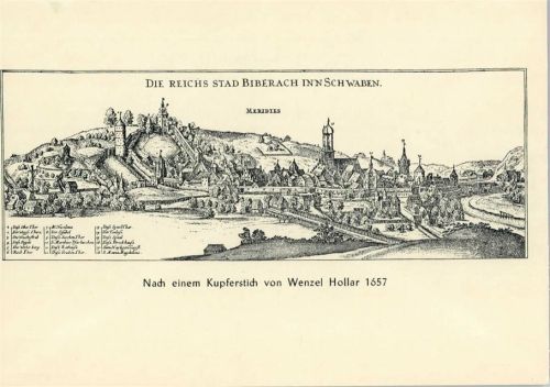 Biberach nach einem Kupferstich