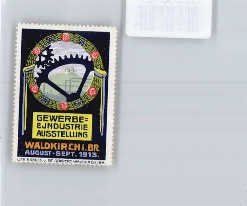Waldkirch Gewerbe- und Industrie-Ausstellung 1913