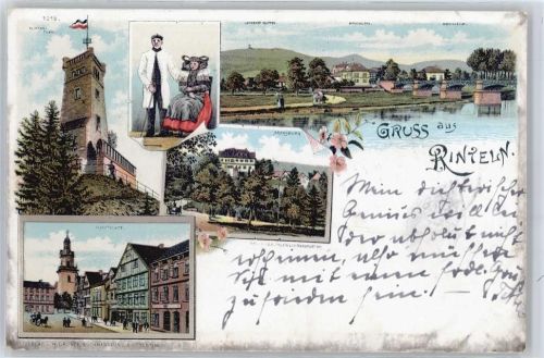 Rinteln Klippenturm, Trachten, Arensburg, Marktplatz