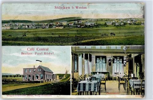 Werdau Cafe Central , Stöcken
