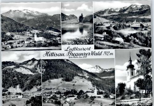 Hittisau Gesamtansicht, Kirche