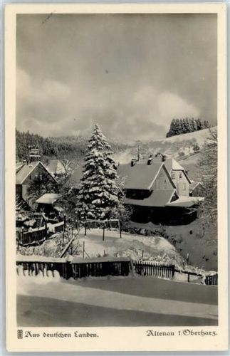 Altenau Blick von der Oberstrasse