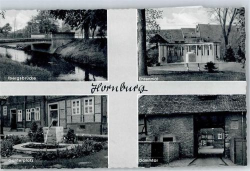 Hornburg Ganterplatz , Kriegerdenkmal