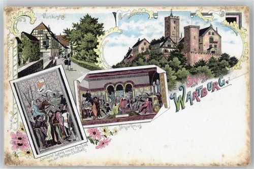 Eisenach Wartburg, Sängerkrieg
