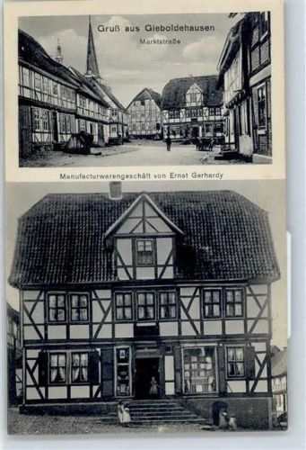 Gieboldehausen Marktstrasse , Geschätshaus Ernst Gerhardy