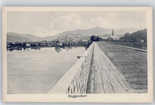 Deggendorf Gesamtansicht, Brückenpartie